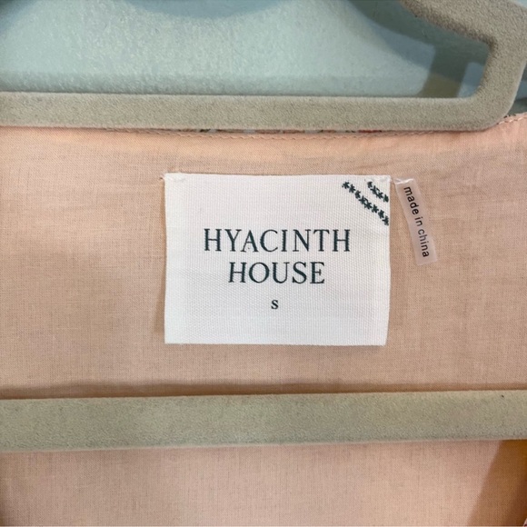 TUCKERNUCK HYacinth House Dress S Floral Pleated Ruffle Cotton Pink size s NWT - Picture 7 of 8